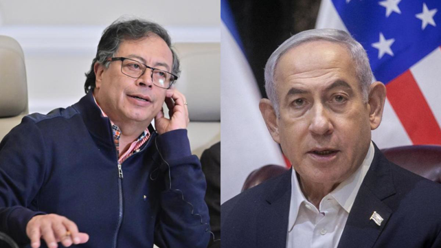 נשיא קולומביה ונתניהו