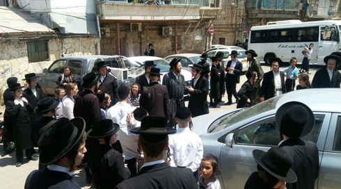 מהומות בעת ביקור ליברמן במאה שערים; בת 8 נפצעה