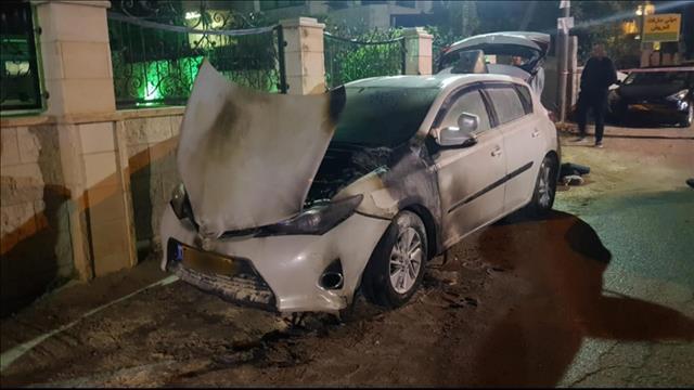 הצתת רכב בג'דיידה מכר 29.11.19