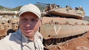 כתב אל-מנאר של חיזבאללה במרחק נגיעה מטנק מרכבה צה"לי, 26.09.23