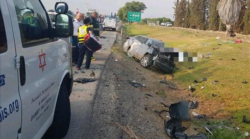 הקטל בדרכים: הרוג ושלושה פצועים בתאונה בצפון