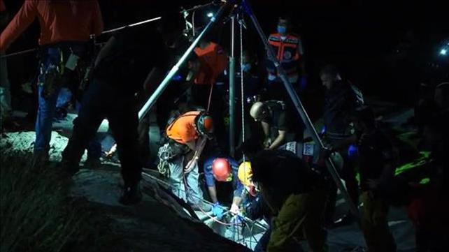 חילוץ הנער בועז אזולאי מקדומים בבור מים בשומרון