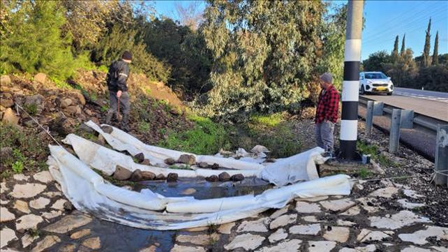 חשש לזיהום בגולן 09.02.23