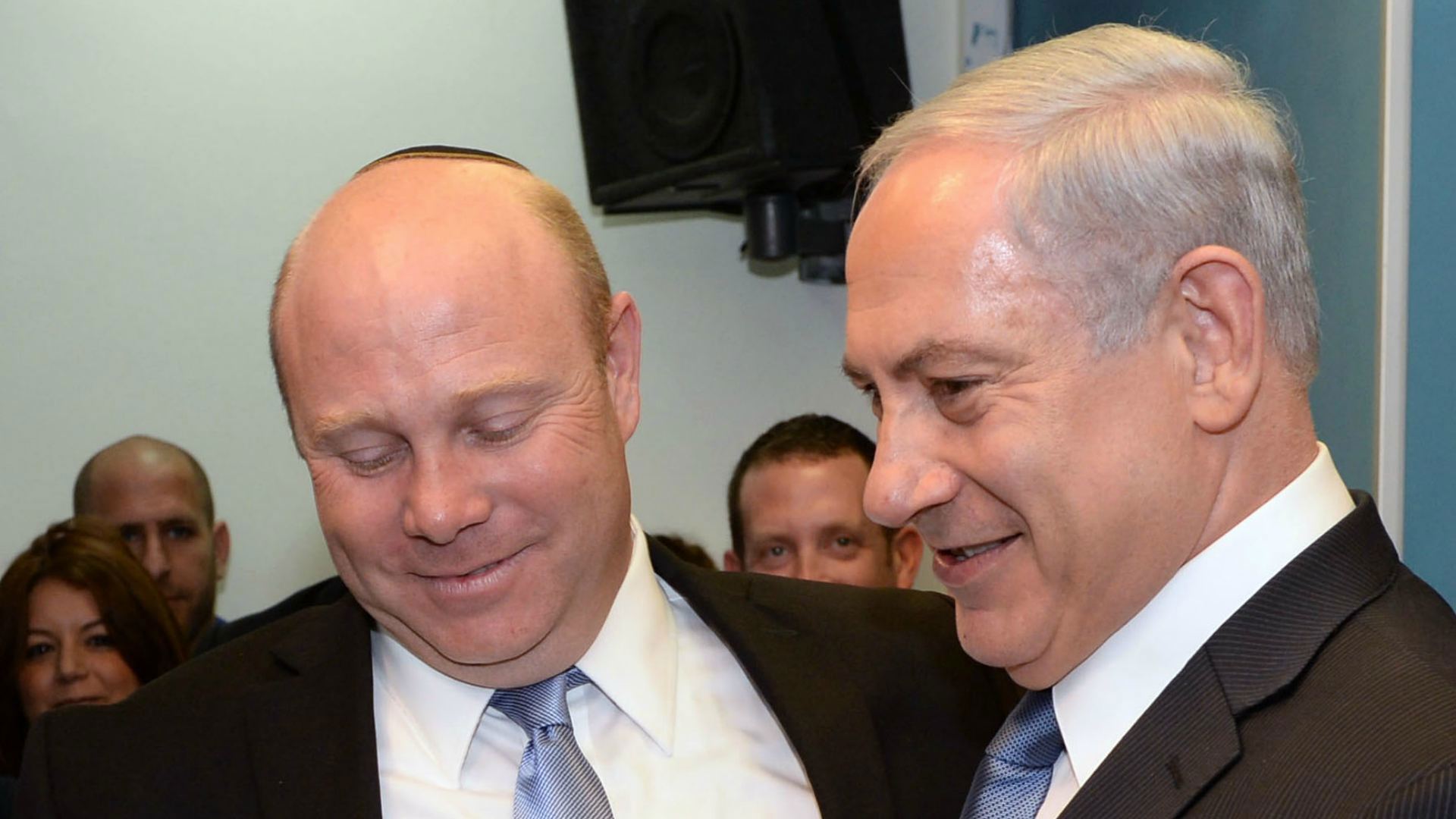 בנימין נתניהו עם גיל שפר