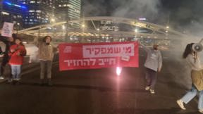 נשים למען חטופות חוסמות את איילון 14.3.24