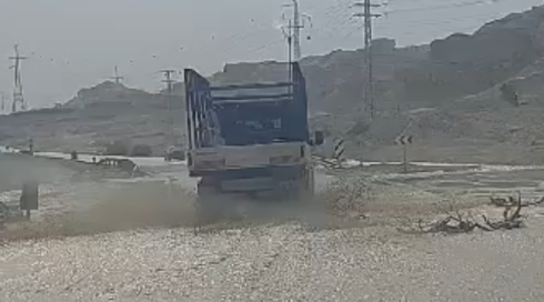 שאריות "דניאל" בישראל: הסופה הגיעה למדבר יהודה