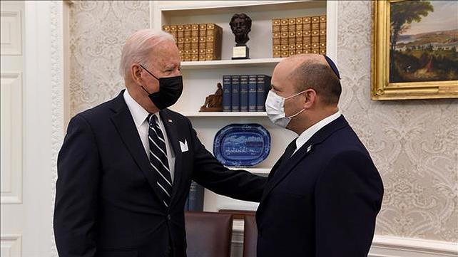 בנט נפגש עם ביידן