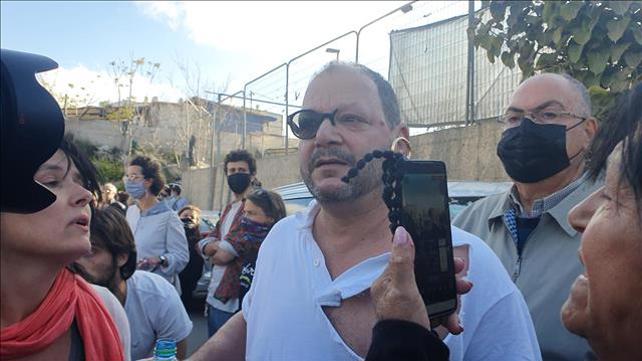 עופר כסיף לאחר ההפגנה בירושלים