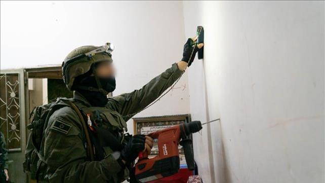 צה"ל ממפה בית של מחבל