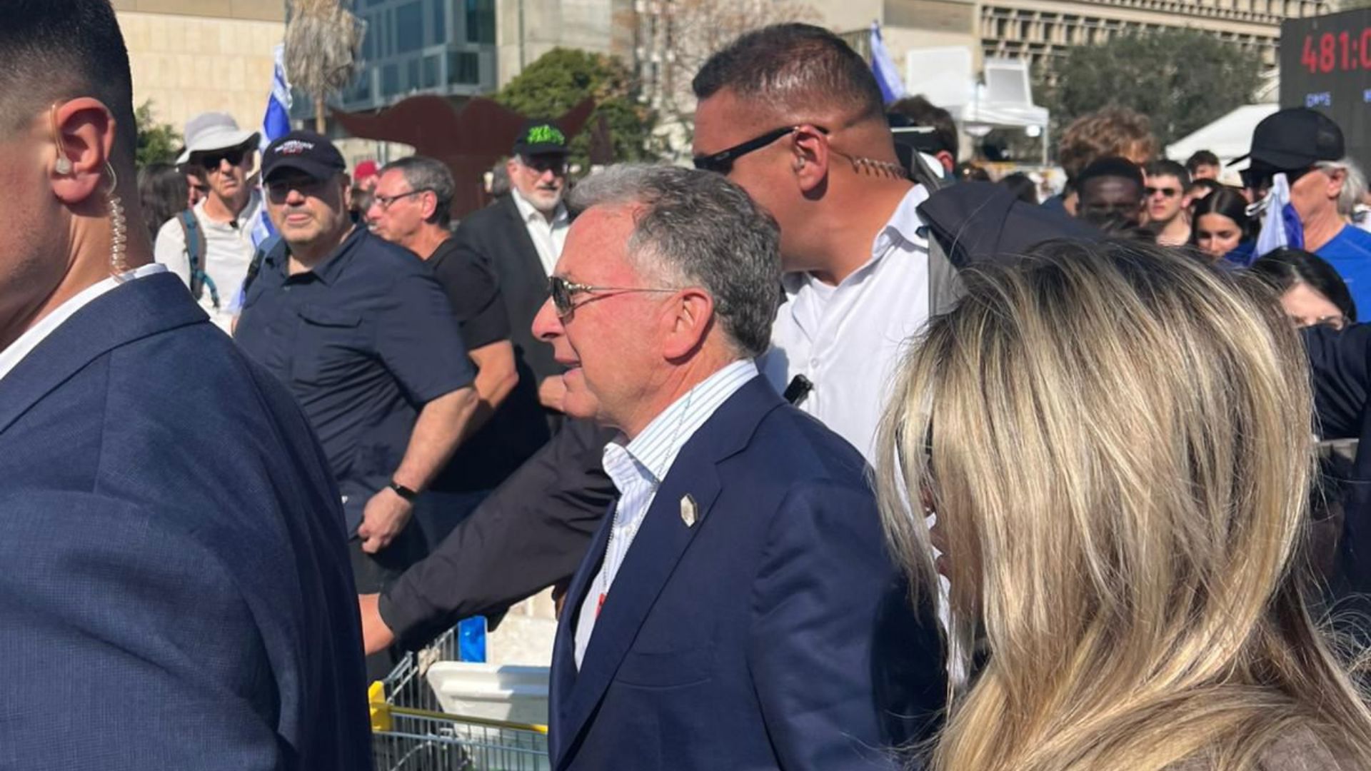 ויטקוף בכיכר החטופים