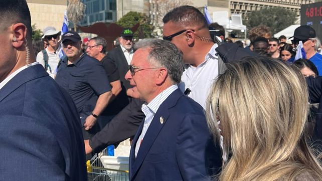 ויטקוף בכיכר החטופים