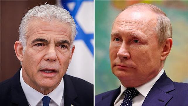 ולדימיר פוטין, יאיר לפיד