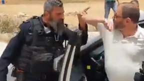 עופר כסיף בתיעוד המכה לשוטר
