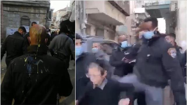 עימותים בין שוטרים לתושבים במאה שערים, 14.01.21
