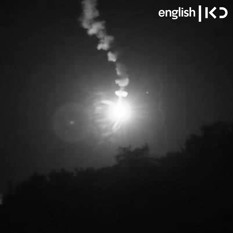 Flares on Lebanon border