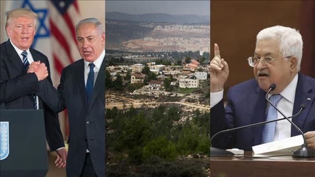 אבו מאזן, בנימין נתניהו, דונלד טראמפ, איתמר