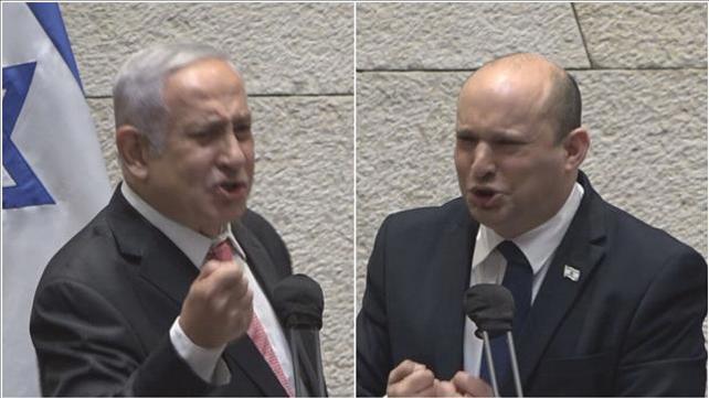 רה"מ נפתלי בנט, יו"ר האופוזיציה בנימין נתניהו, 02.08.21