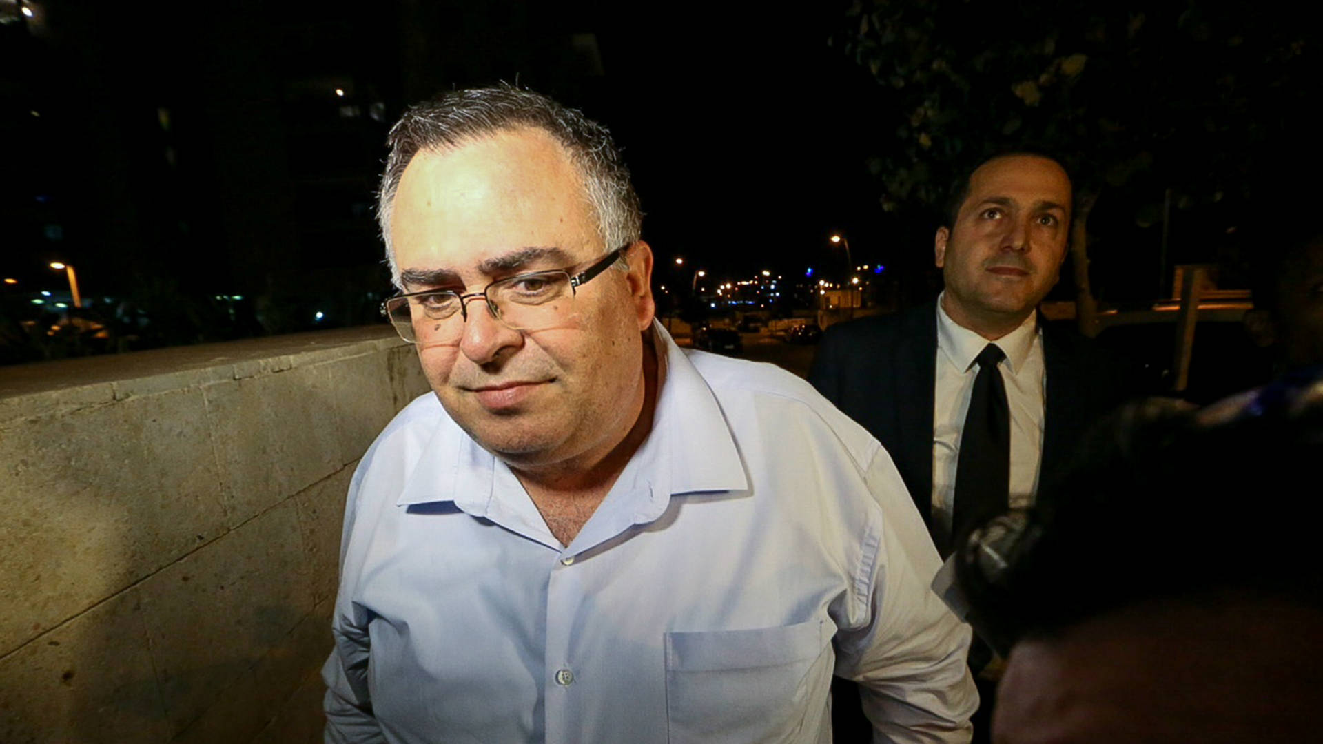 ביטן אחרי חקירתו שלשום ביחידת להב 433