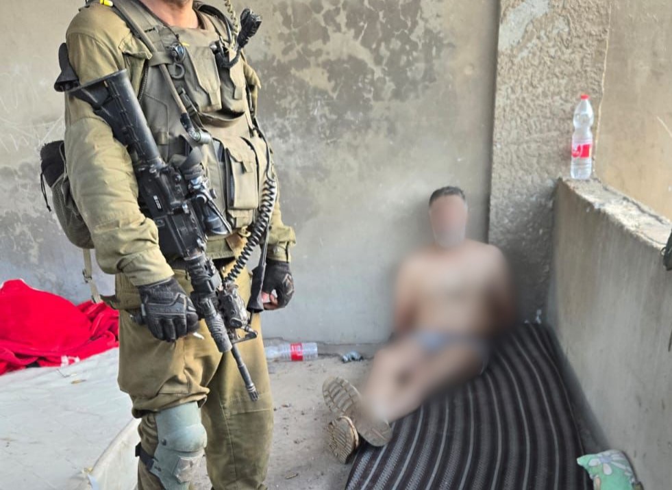 מחבל חיזבאללה שנתפס בידי כוחות צה"ל