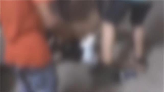 תיעוד התקיפה האלימה של הנער ברחובות, לא ידוע מתי קרה. פורסם ב-02.08.2020