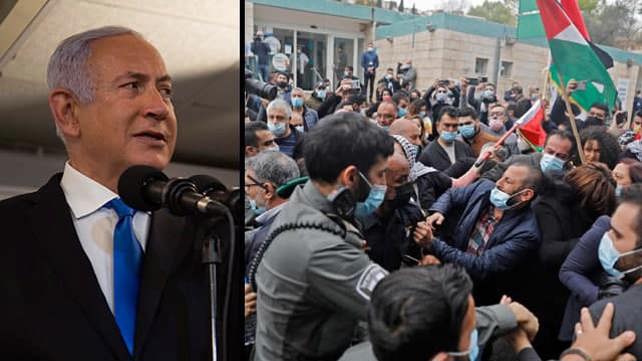 נתניהו בנצרת  نتنياهو في الناصرة 
