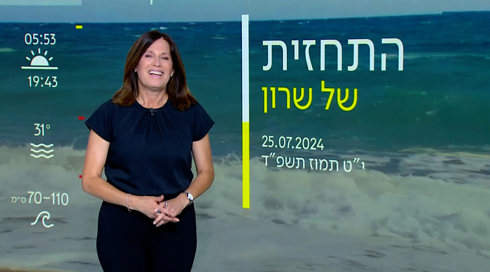 התחזית 25.07.24: מחר ירידה קלה בטמפ', בשבת יתחמם