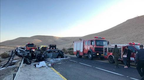 "הרכב עומד להתפוצץ": הדיווח למד"א על התאונה בשיזפון