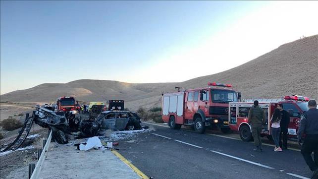 תאונת דרכים סמוך לצומת שיזפון, 19.12.19