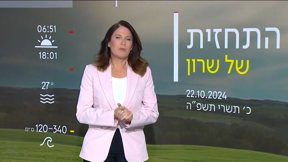 התחזית 22.10.24