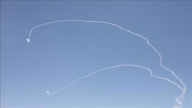 יירוט של כיפת ברזל, רקטה מעזה