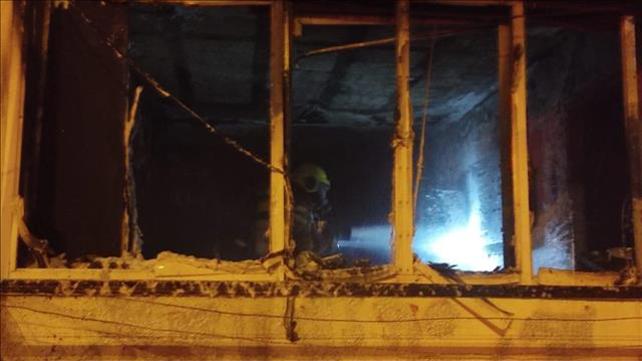 בניין מגורים מכבי אש כבאות והצלה לוחם אש