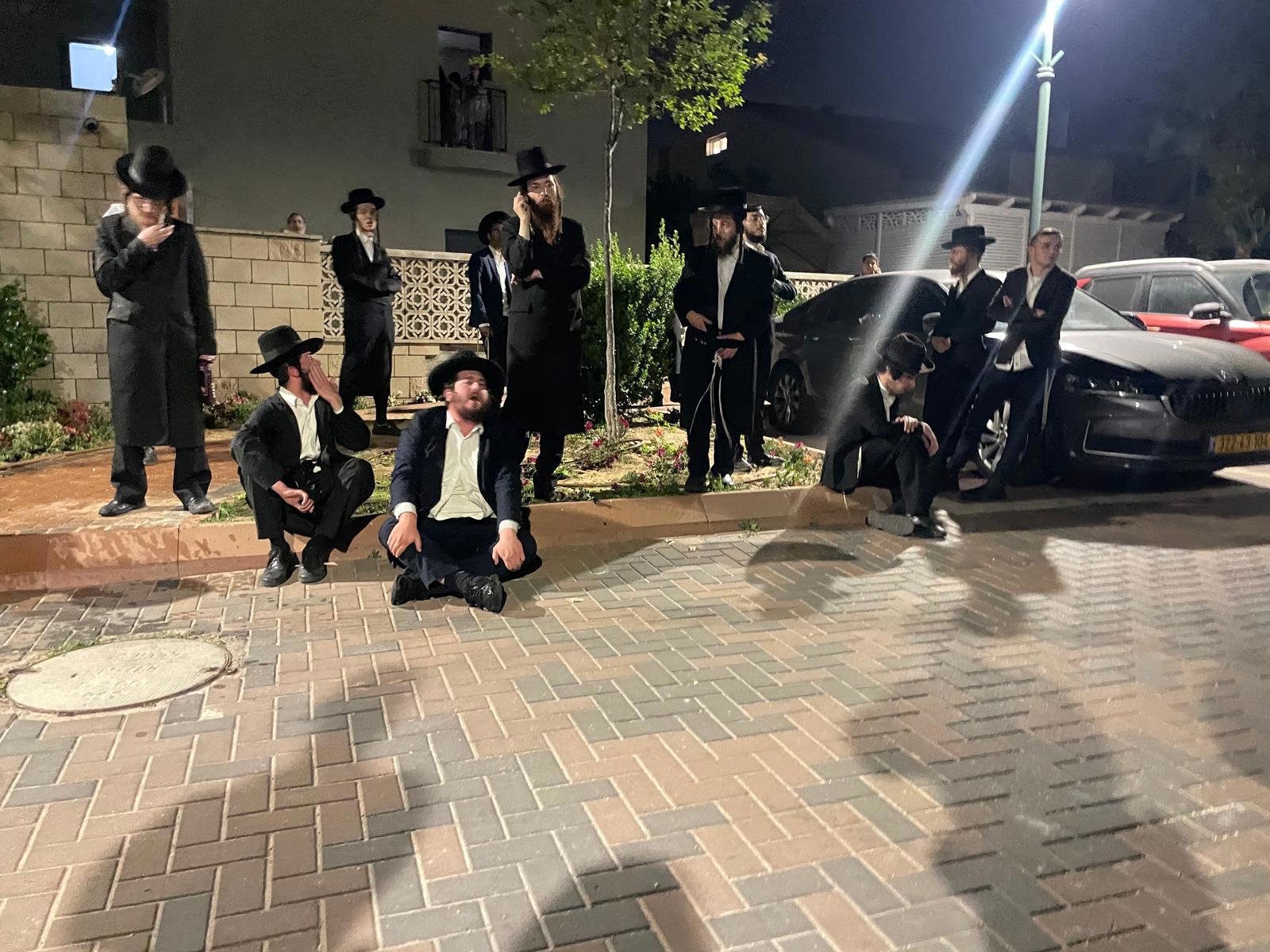 מפגנים חרדים באשקלון