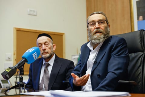משה גפני ואורי מקלב