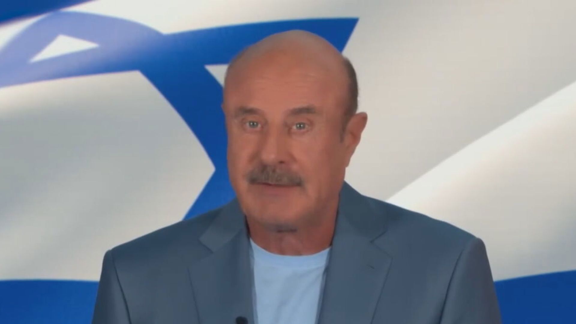 ד"ר פיל בסרטון התמיכה שפרסם
