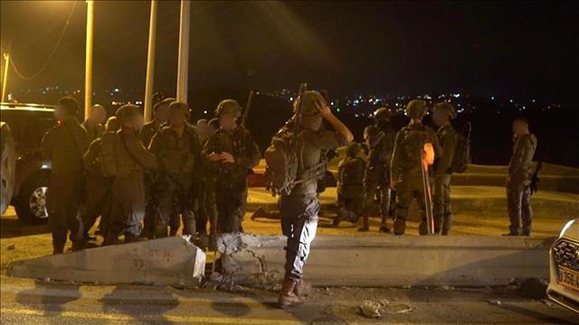 סריקות אחר המחבלים שביצעו את הפיגוע בכניסה לאריאל, 30.04.22