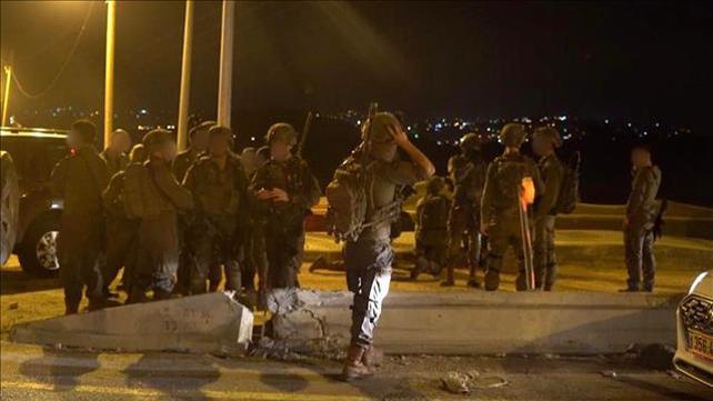 סריקות אחר המחבלים שביצעו את הפיגוע בכניסה לאריאל, 30.04.22