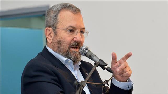 אהוד ברק בכנס מפלגת העבודה בתל אביב, 2017