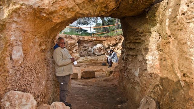 חפירות בשכונת שרפאת 