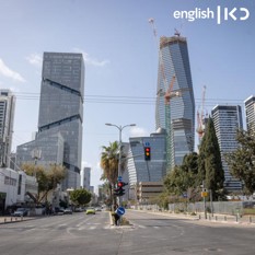 Empty streets in Tel Aviv during war against Iran