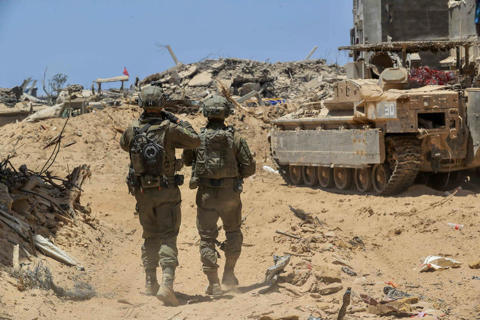 לוחמים ברצועת כזה, יולי 2025