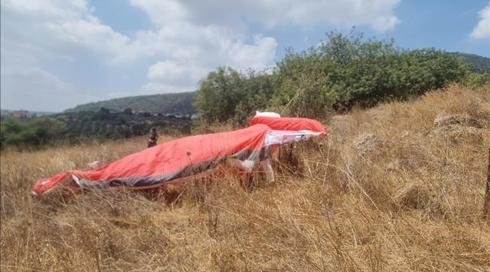 הרוג בהתרסקות מצנח רחיפה בגליל התחתון