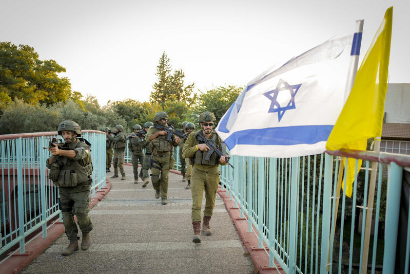 מילואימניקים ברמת הגולן