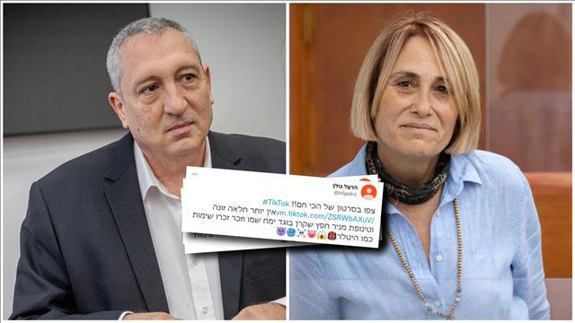 הדס קליין ניר חפץ הטרדה ציוצים