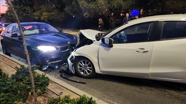 תאונת דרכים בקיסריה 18.02.23