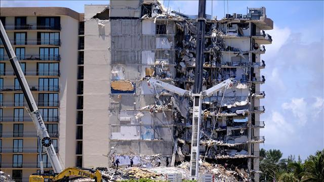 קריסת הבניין במיאמי, ארצות הברית, 28.06.21