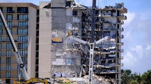 קריסת הבניין במיאמי: מספר המתים עלה ל-10