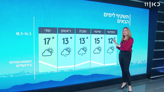 תחזית 13.03.19