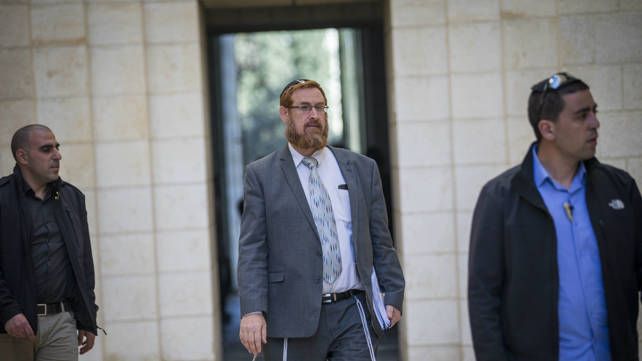ח"כ יהודה גליק בכניסה להר הבית