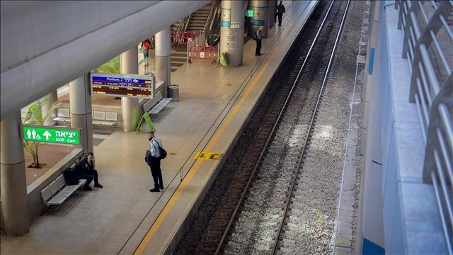 תחנת רכבת בנתב"ג ריקה בעקבות משבר הקורונה 10.03.20