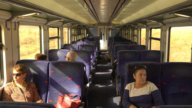 נוסעים ברכבת העמק